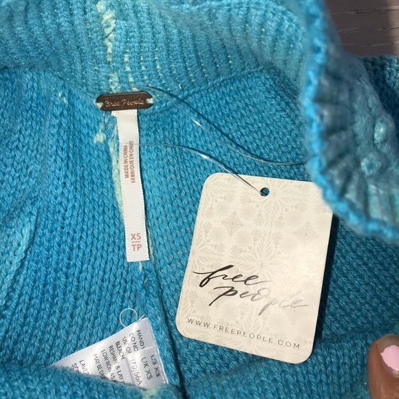 NWT Free people summertime blues knit shorts SZ XS - Picture 3 of 6